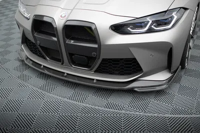 Maxton Design Front-Flaps für BMW M4 G82 / G82 Facelift – Sichtcarbon (Prepreg)