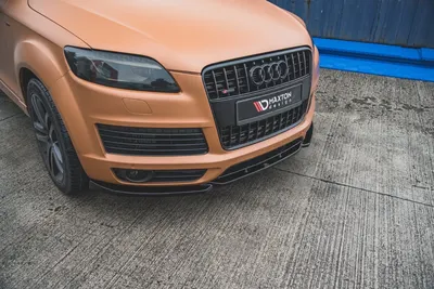 Maxton Design Frontsplitter für Audi Q7 S line Mk1 – Schwarz glänzend