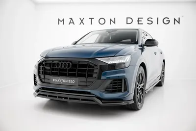 Maxton Design Frontsplitter für Audi Q8 Mk1 – Schwarz glänzend