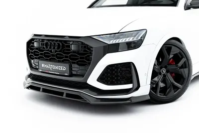 Maxton Design Frontsplitter für Audi RSQ8 Mk1 – Sichtcarbon (Prepreg)