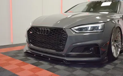 Maxton Design Frontsplitter für Audi S5 / A5 S line F5 Coupé / Sportback – GFK, unlackiert