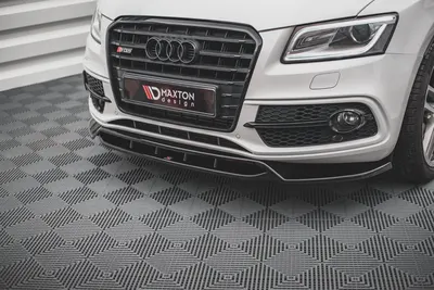 Maxton Design Frontsplitter für Audi SQ5 / Q5 S line Mk1 (8R) – Schwarz glänzend