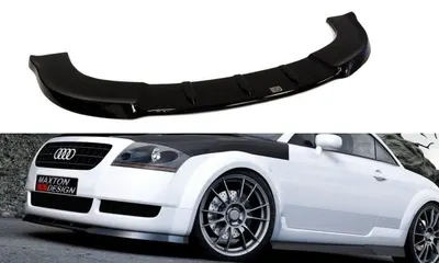 Maxton Design Frontsplitter für Audi TT 8N – Schwarz glänzend