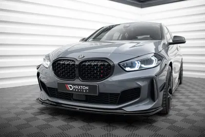Maxton Design Frontsplitter für BMW 1er M-Paket/ M135i / 128ti F40 – Schwarz glänzend