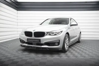 Maxton Design Frontsplitter für BMW 3er GT F34 – Schwarz glänzend