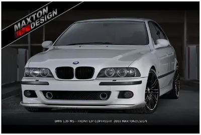 Maxton Design Frontsplitter für BMW 5er E39 M5 – GFK, unlackiert