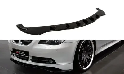 Maxton Design Frontsplitter für BMW 5er E60 / E61 – Schwarz glänzend