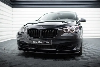 Maxton Design Frontsplitter für BMW 5er GT F07 – Schwarz glänzend