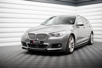 Maxton Design Frontsplitter für BMW 5er GT M-Paket F07 – Schwarz glänzend