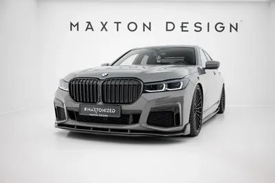 Maxton Design Frontsplitter für BMW 7er M-Paket G11 Facelift – Sichtcarbon (Prepreg)
