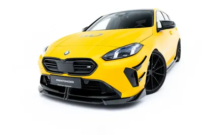 Maxton Design Frontsplitter für BMW M135i / 1 M-Paket F70 – Sichtcarbon (Prepreg)