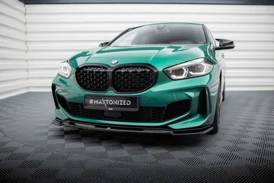 Maxton Design Frontsplitter für BMW M135i F40 – Schwarz glänzend