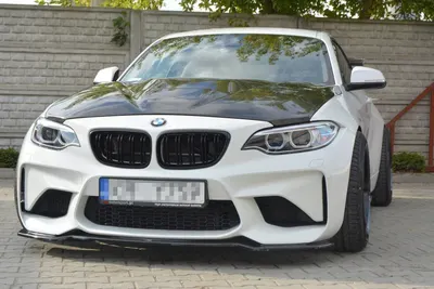 Maxton Design Frontsplitter für BMW M2 (F87) COUPÉ – Schwarz glänzend