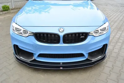 Maxton Design Frontsplitter für BMW M4 F82 M-performance – Schwarz glänzend