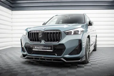 Maxton Design Frontsplitter für BMW X1 M-Paket U11 – Schwarz glänzend