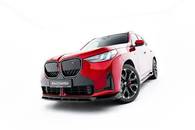 Maxton Design Frontsplitter für BMW X3 M-Paket G45 – Schwarz glänzend