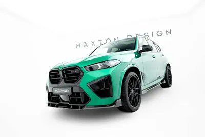 Maxton Design Frontsplitter für BMW X5 M F95 Facelift – Sichtcarbon (Prepreg)