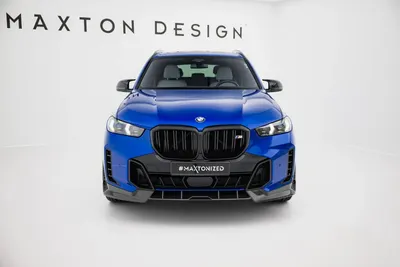 Maxton Design Frontsplitter für BMW X5 M-Paket G05 Facelift – Sichtcarbon (Prepreg)
