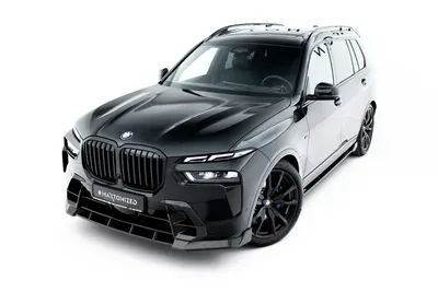 Maxton Design Frontsplitter für BMW X7 M-Paket G07 Facelift – Sichtcarbon (Prepreg)