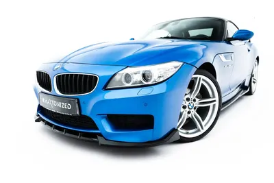 Maxton Design Frontsplitter für BMW Z4 M-Paket E89 Facelift – Schwarz glänzend