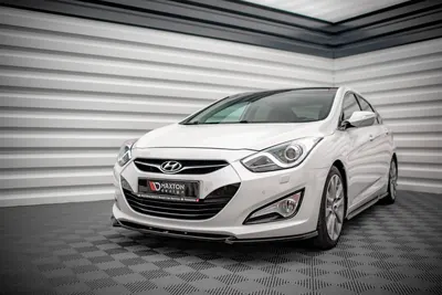 Maxton Design Frontsplitter für Hyundai i40 Mk1 – Schwarz glänzend