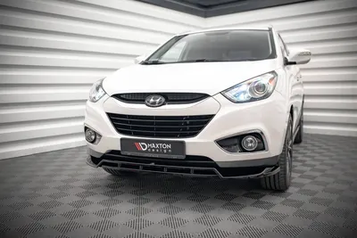 Maxton Design Frontsplitter für Hyundai ix35 Mk1 – Schwarz glänzend