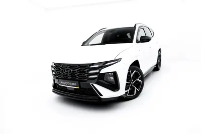 Maxton Design Frontsplitter für Hyundai Tucson N-Line Mk4 Facelift – Schwarz glänzend