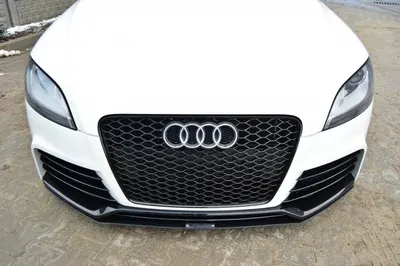 Maxton Design Frontsplitter V.1 für Audi TT RS 8J – Schwarz matt