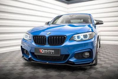 Maxton Design Frontsplitter V.1 für BMW 2er M-Paket F22 – Schwarz glänzend