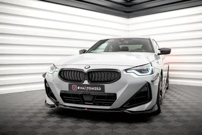 Maxton Design Frontsplitter V.1 für BMW 2er Coupé M-Paket / M240i G42 – Schwarz glänzend