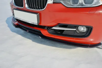 Maxton Design Frontsplitter V.1 für BMW 3er F30 – Schwarz glänzend