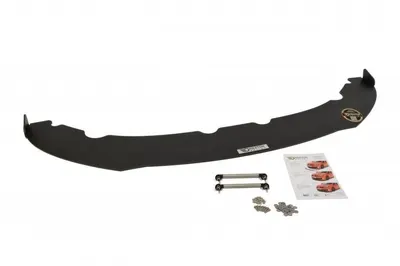 Maxton Design Frontsplitter V.1 für BMW 4er Coupé / Gran Coupé / Cabrio M-Paket F32 / F36 / F33 – Schwarz matt