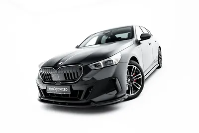 Maxton Design Frontsplitter V.1 für BMW 5er / i5 M-Paket Limousine / Touring G60 / G61 – Schwarz glänzend