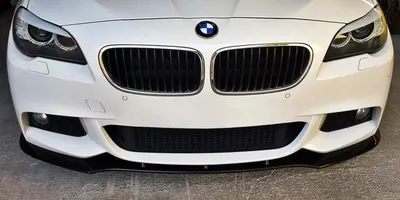 Maxton Design Frontsplitter V.1 für BMW 5er M-Paket F10/F11 – Schwarz glänzend