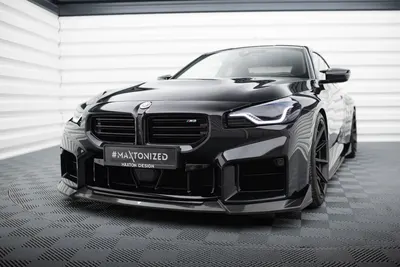 Maxton Design Frontsplitter V.1 für BMW M2 G87 – Sichtcarbon (Prepreg)