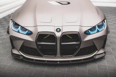 Maxton Design Frontsplitter V.1 für BMW M4 G82 / G82 Facelift – Sichtcarbon (Prepreg)