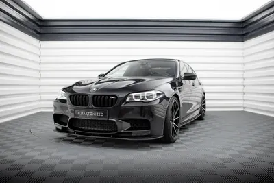 Maxton Design Frontsplitter V.1 für BMW M5 F10 – Schwarz glänzend