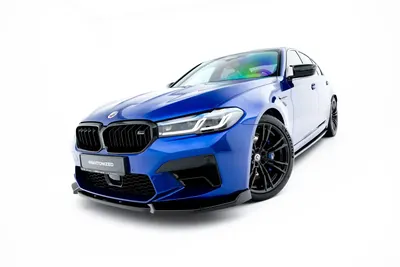 Maxton Design Frontsplitter V.1 für BMW M5 F90 Facelift – Schwarz glänzend