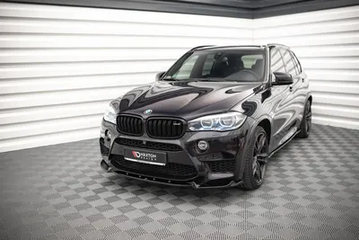 Maxton Design Frontsplitter V.1 für BMW X5 M F85 / X6 M F86 – Schwarz glänzend