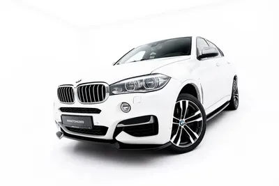 Maxton Design Frontsplitter V.1 für BMW X6 M-Paket F16 – Schwarz glänzend