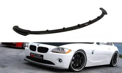 Maxton Design Frontsplitter V.1 für BMW Z4 E85 / E86 V.1 – Schwarz glänzend