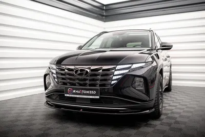 Maxton Design Frontsplitter V.1 für Hyundai Tucson Mk4 – Schwarz glänzend
