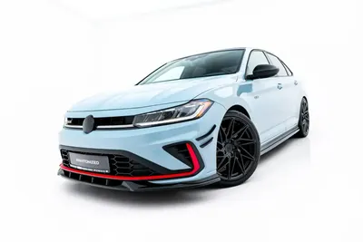 Maxton Design Frontsplitter V.1 für VW Jetta GLI Mk7 Facelift 2 – Schwarz glänzend