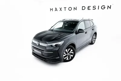 Maxton Design Frontsplitter V.1 für VW Tiguan Mk3 – Schwarz glänzend