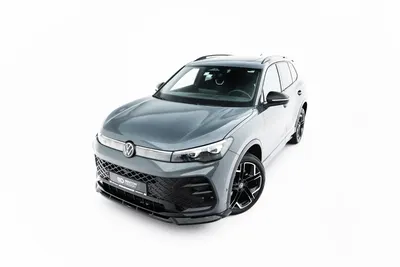 Maxton Design Frontsplitter V.1 für VW Tiguan R-Line Mk3 – Schwarz glänzend