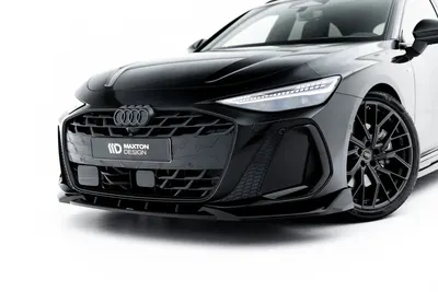Maxton Design Frontsplitter V.2 für Audi A6 S line C9 – Schwarz glänzend