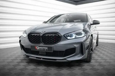 Maxton Design Frontsplitter V.2 für BMW 1er M-Paket/ M135i / 128ti F40 – Schwarz glänzend