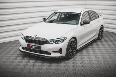 Maxton Design Frontsplitter V.2 für BMW 3er G20 / G21 – Schwarz glänzend