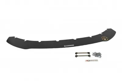 Maxton Design Frontsplitter V.2 für BMW 4er Coupé / Gran Coupé / Cabrio M-Paket F32 / F36 / F33 – Schwarz matt