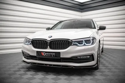 Maxton Design Frontsplitter V.2 für BMW 5er G30 / G31 – Schwarz glänzend